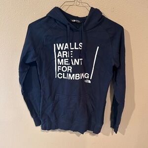 The North Face "Walls are Meant for Climbing" Hoodie | Women's Small